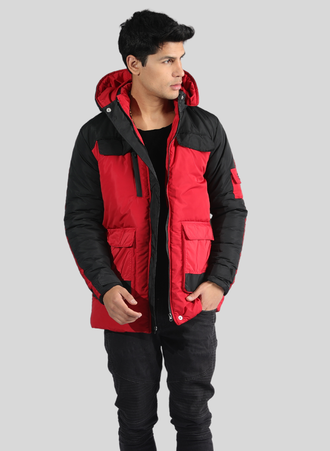 PARKA DE HOMBRE TERMICA 5 BOLSILLOS