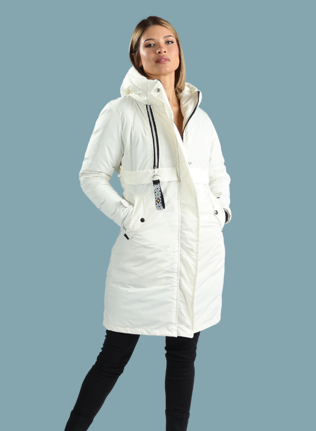Parka Larga Reversible – Sofisticación y Confort