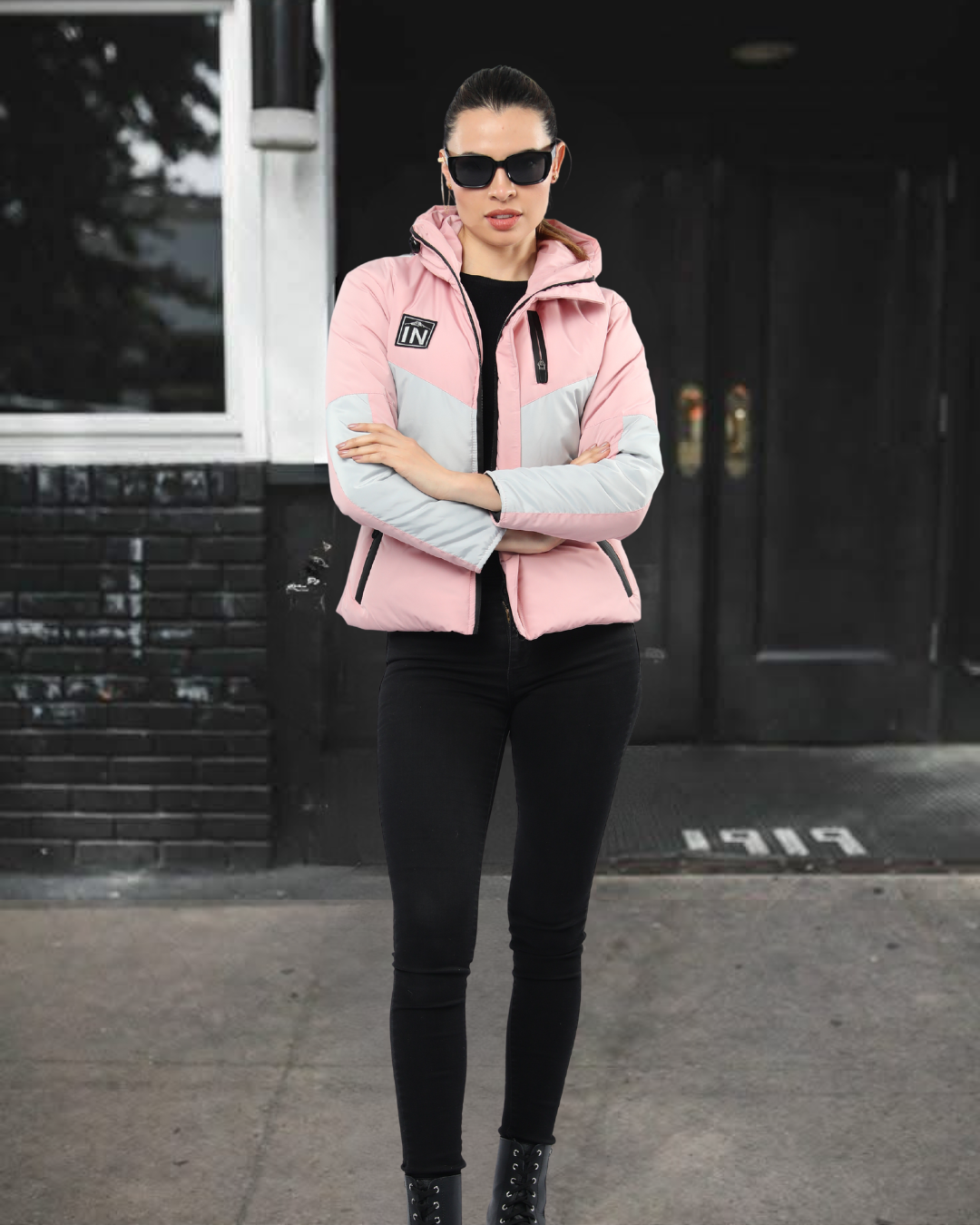 CHAQUETA MOSCU BICOLOR