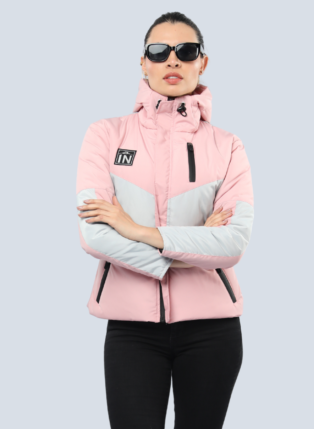CHAQUETA MOSCU BICOLOR