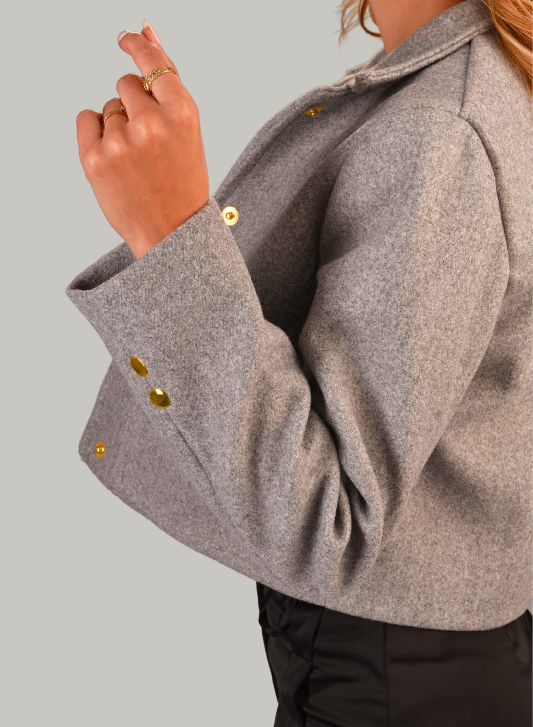 Chaqueta Crop Trendy