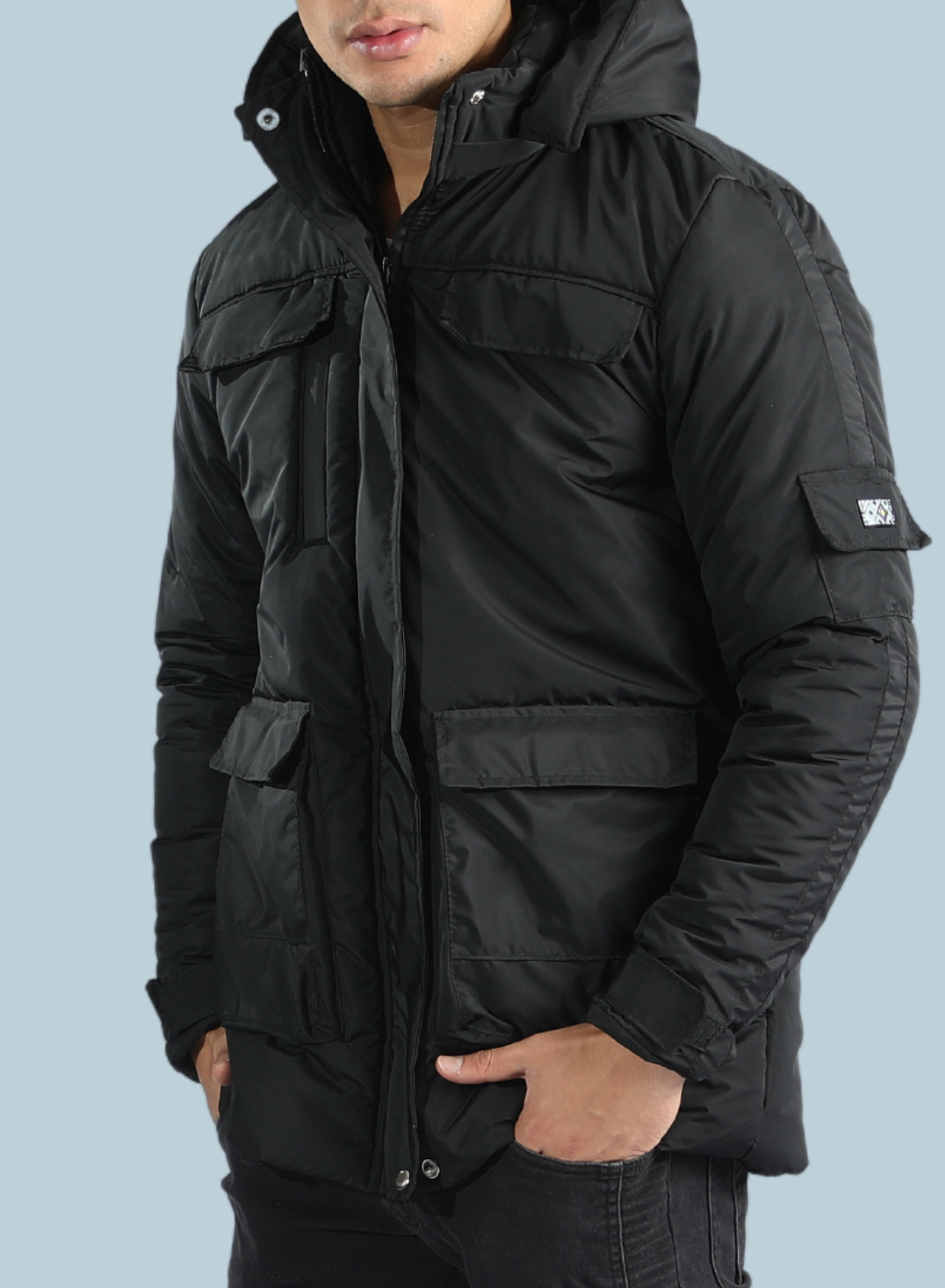 PARKA DE HOMBRE TERMICA 5 BOLSILLOS