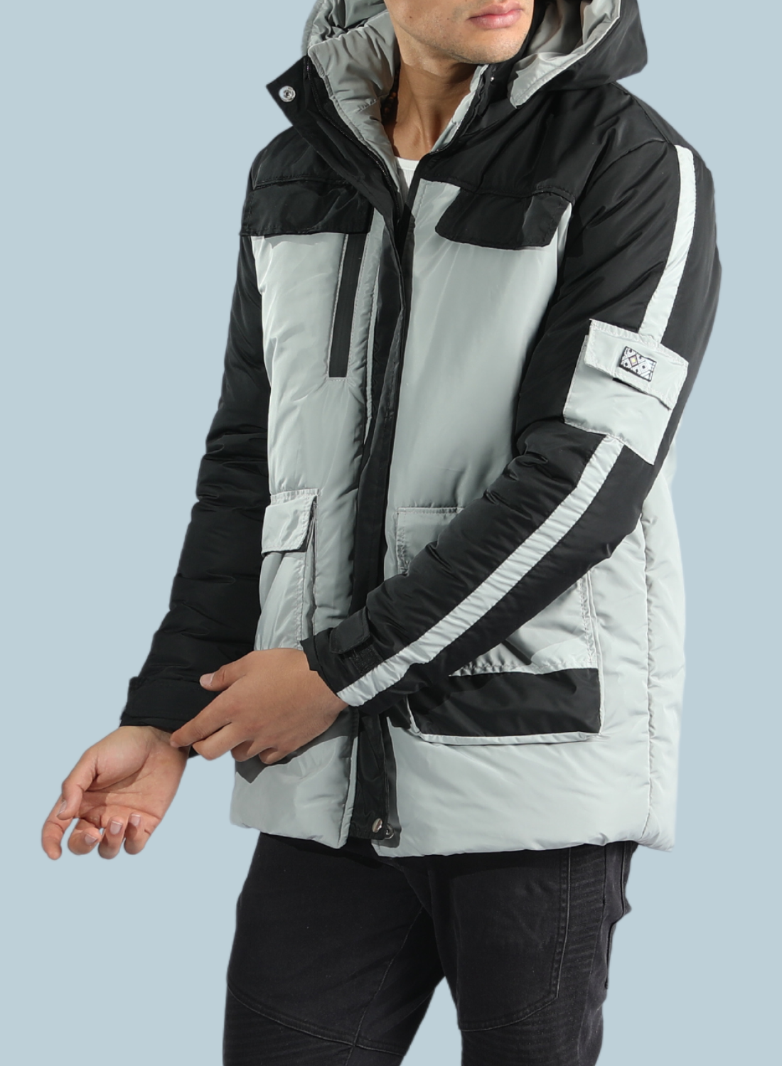PARKA DE HOMBRE TERMICA 5 BOLSILLOS