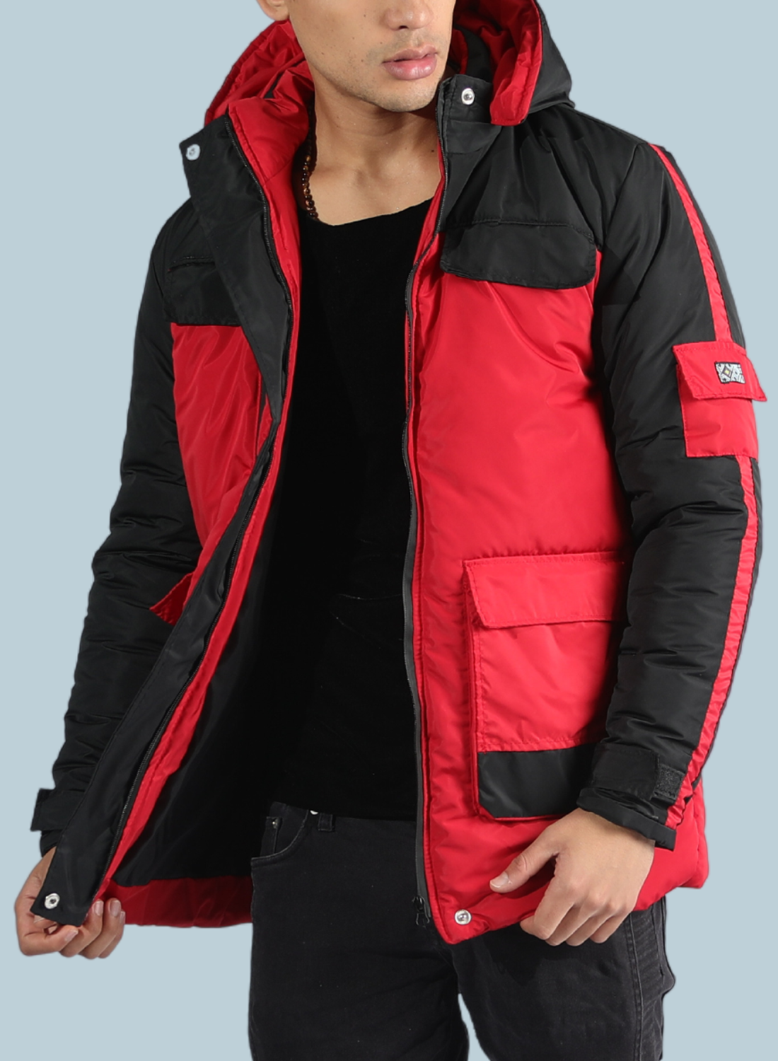 PARKA DE HOMBRE TERMICA 5 BOLSILLOS