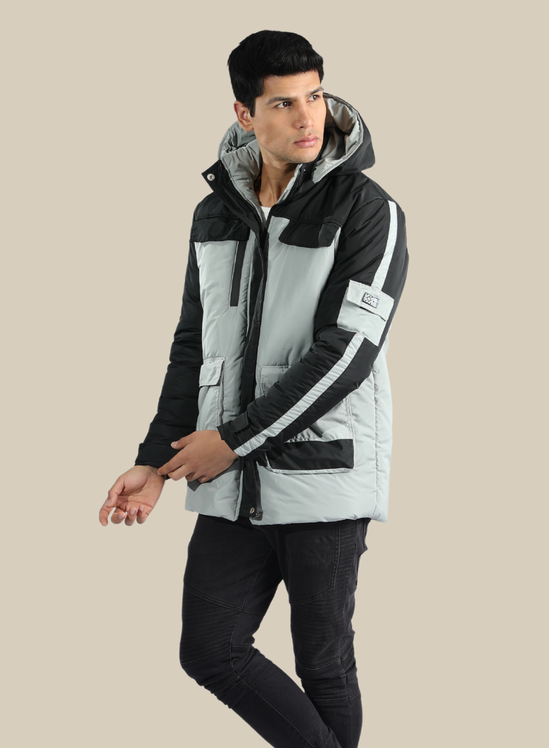 PARKA DE HOMBRE TERMICA 5 BOLSILLOS