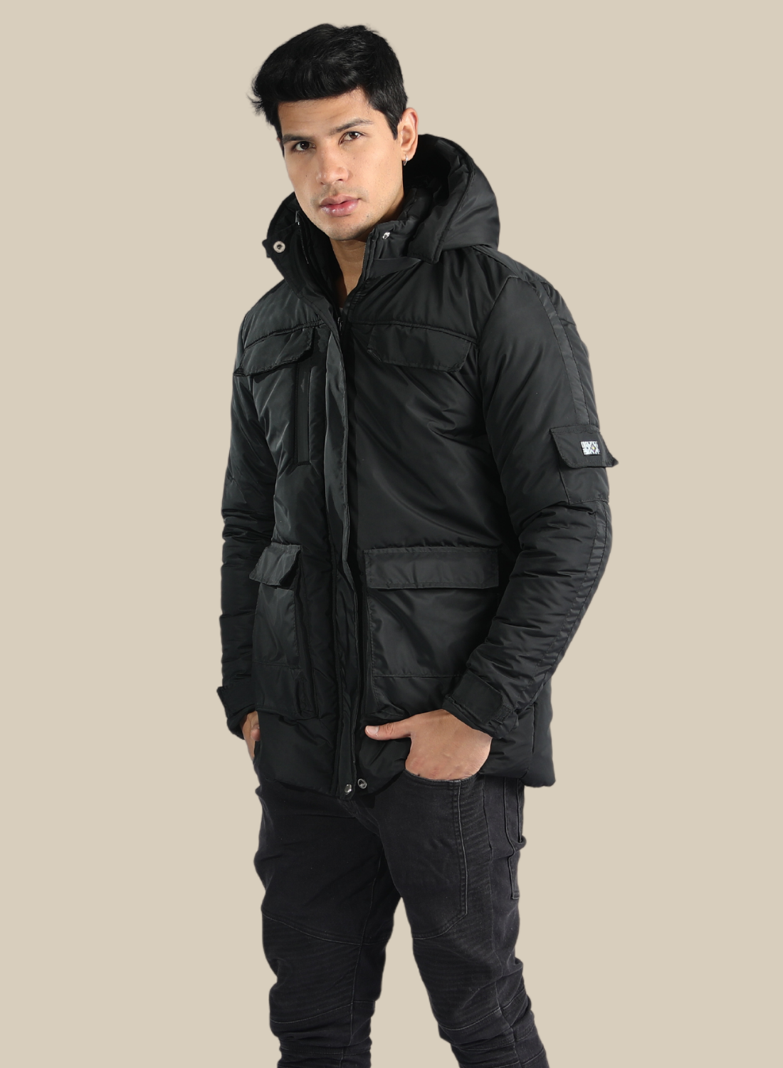 PARKA DE HOMBRE TERMICA 5 BOLSILLOS