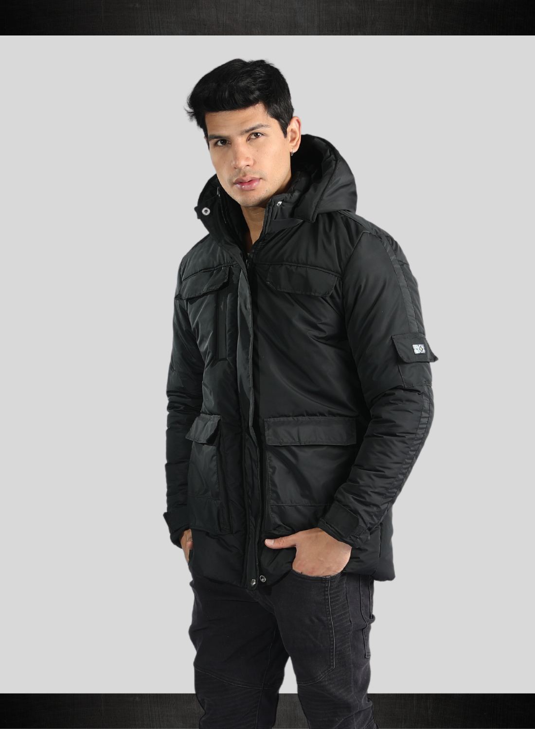 PARKA DE HOMBRE TERMICA 5 BOLSILLOS