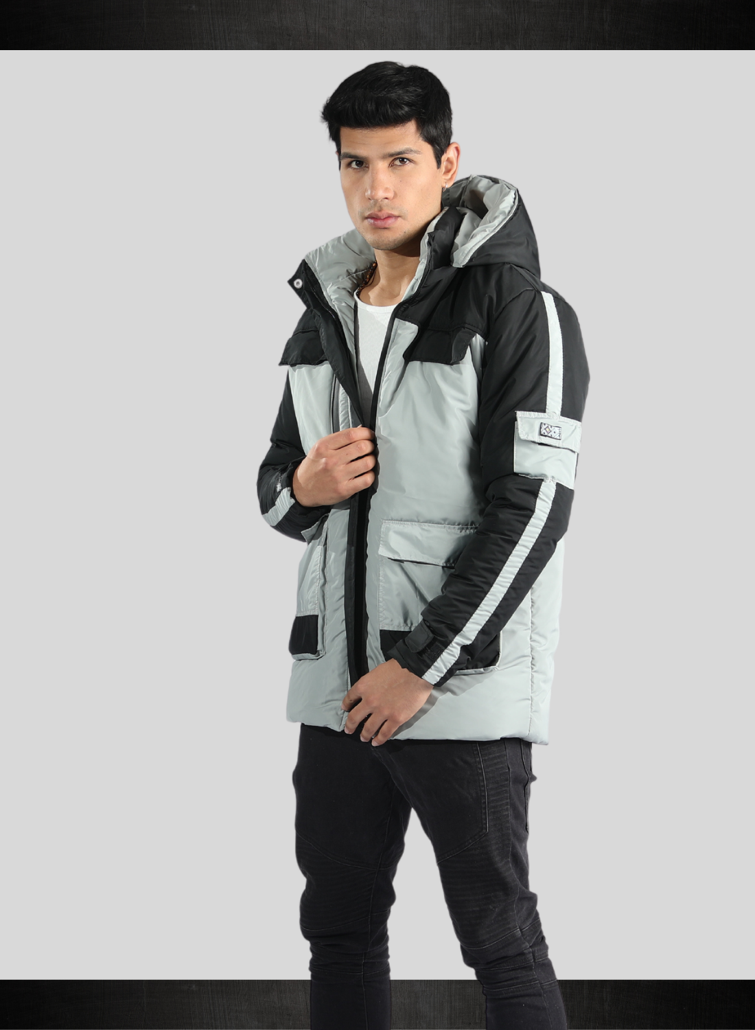 PARKA DE HOMBRE TERMICA 5 BOLSILLOS