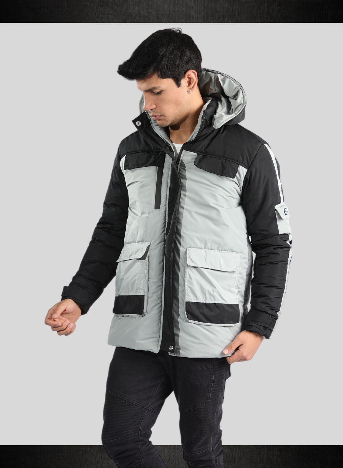 PARKA DE HOMBRE TERMICA 5 BOLSILLOS
