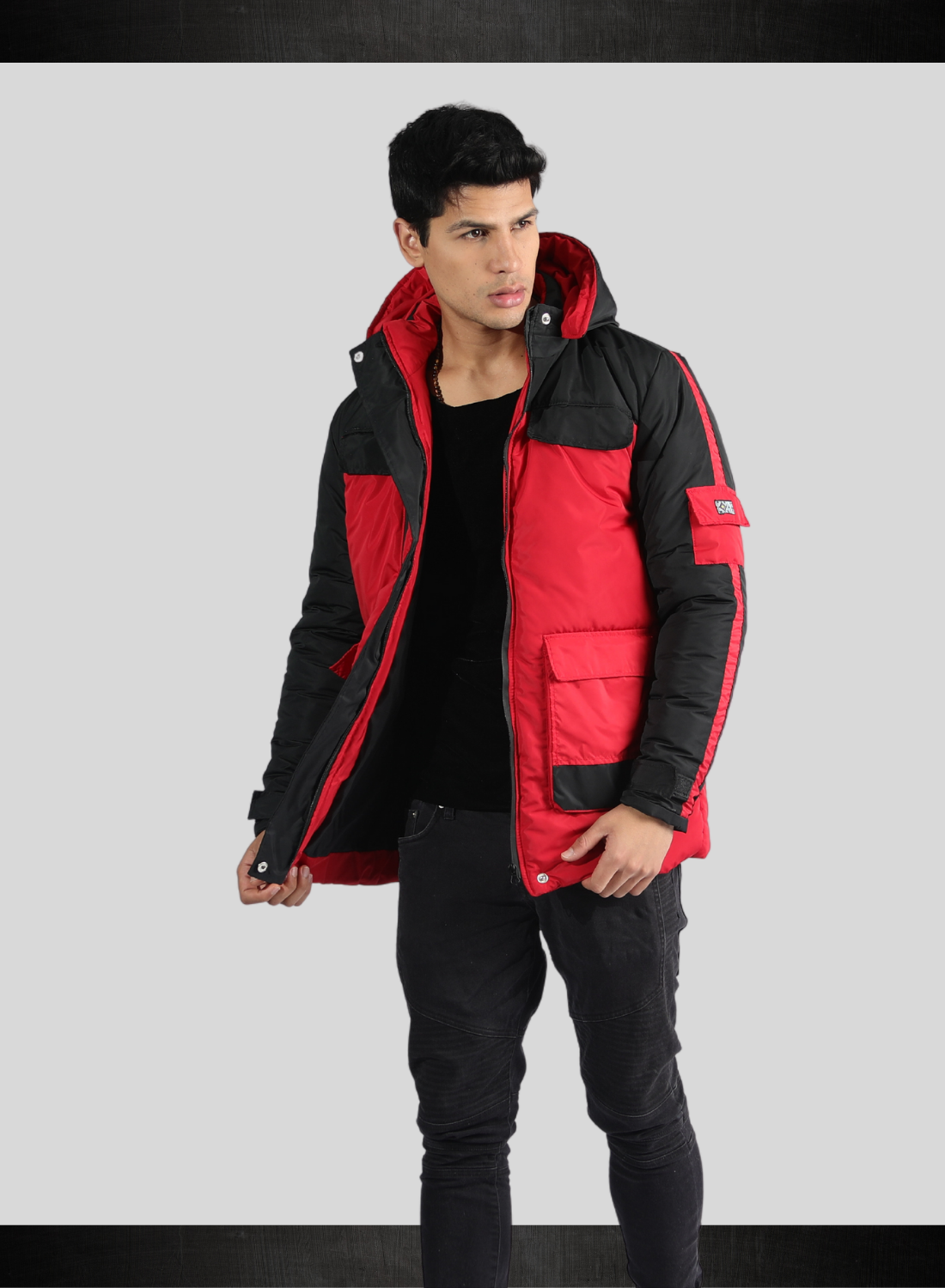 PARKA DE HOMBRE TERMICA 5 BOLSILLOS