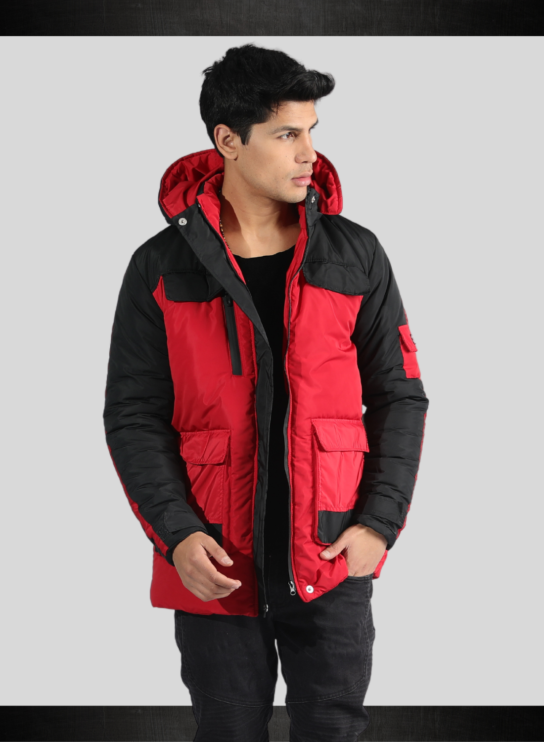 PARKA DE HOMBRE TERMICA 5 BOLSILLOS