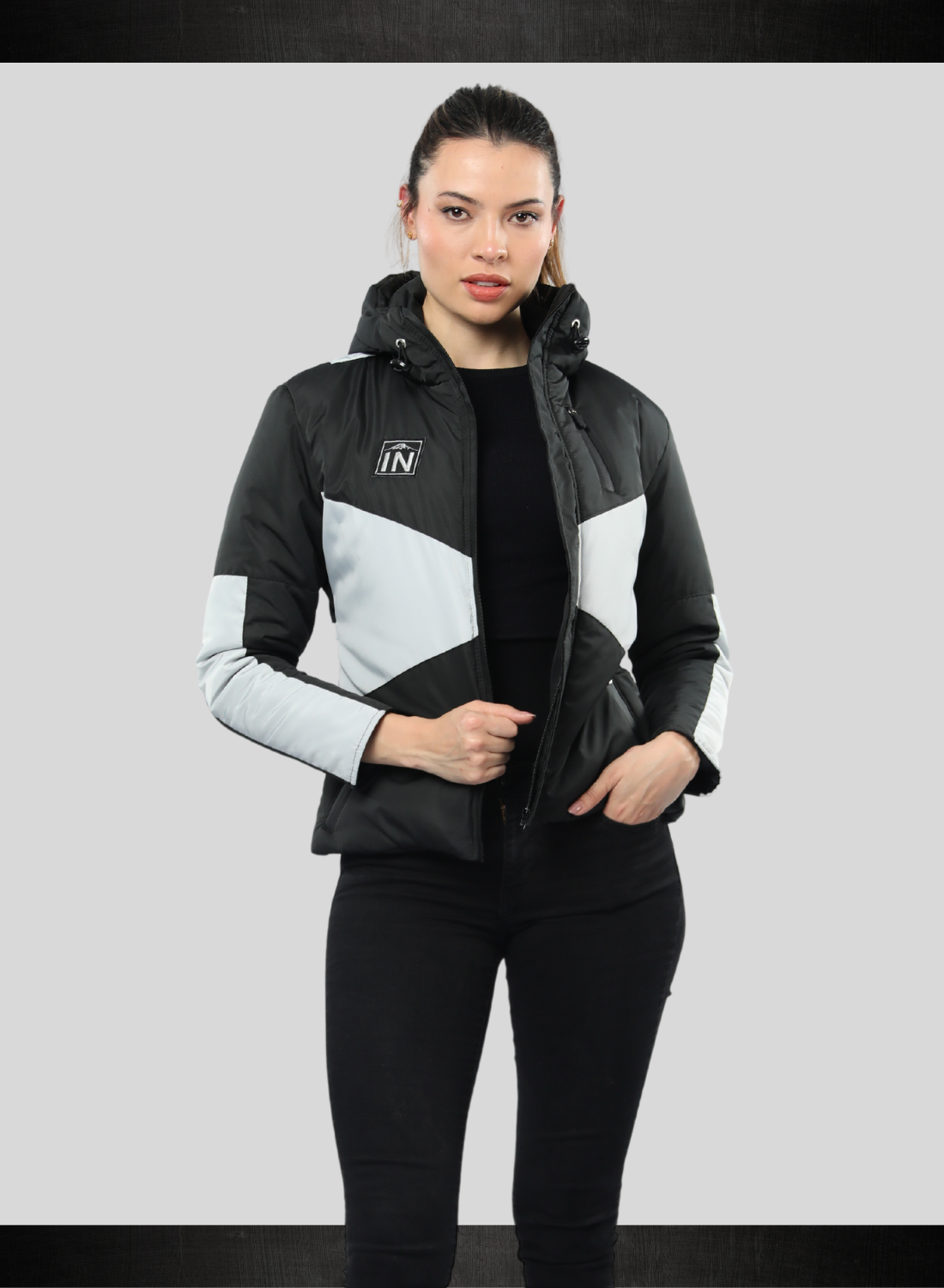 CHAQUETA MOSCU BICOLOR