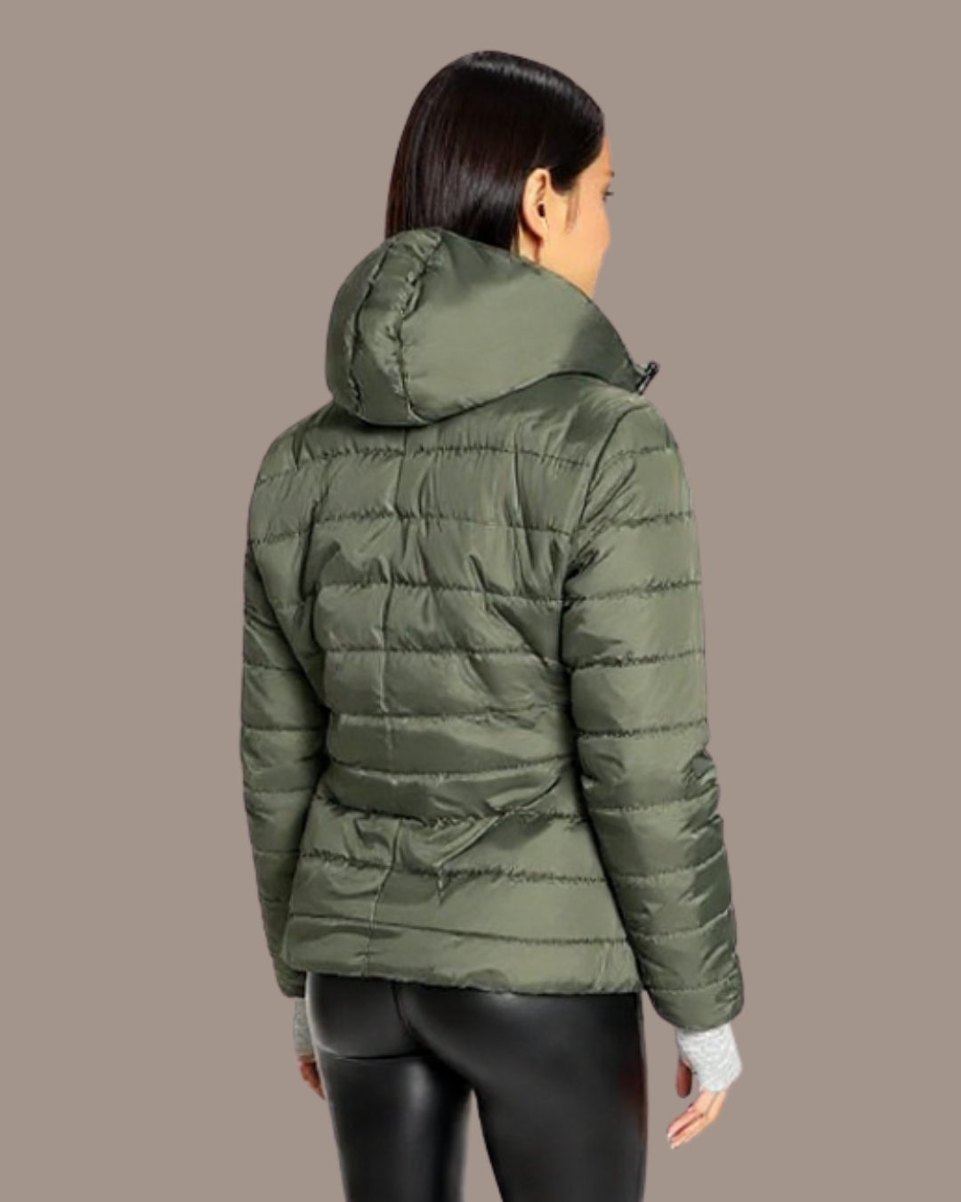 CHAQUETA CON GUANTES AJUSTABLES