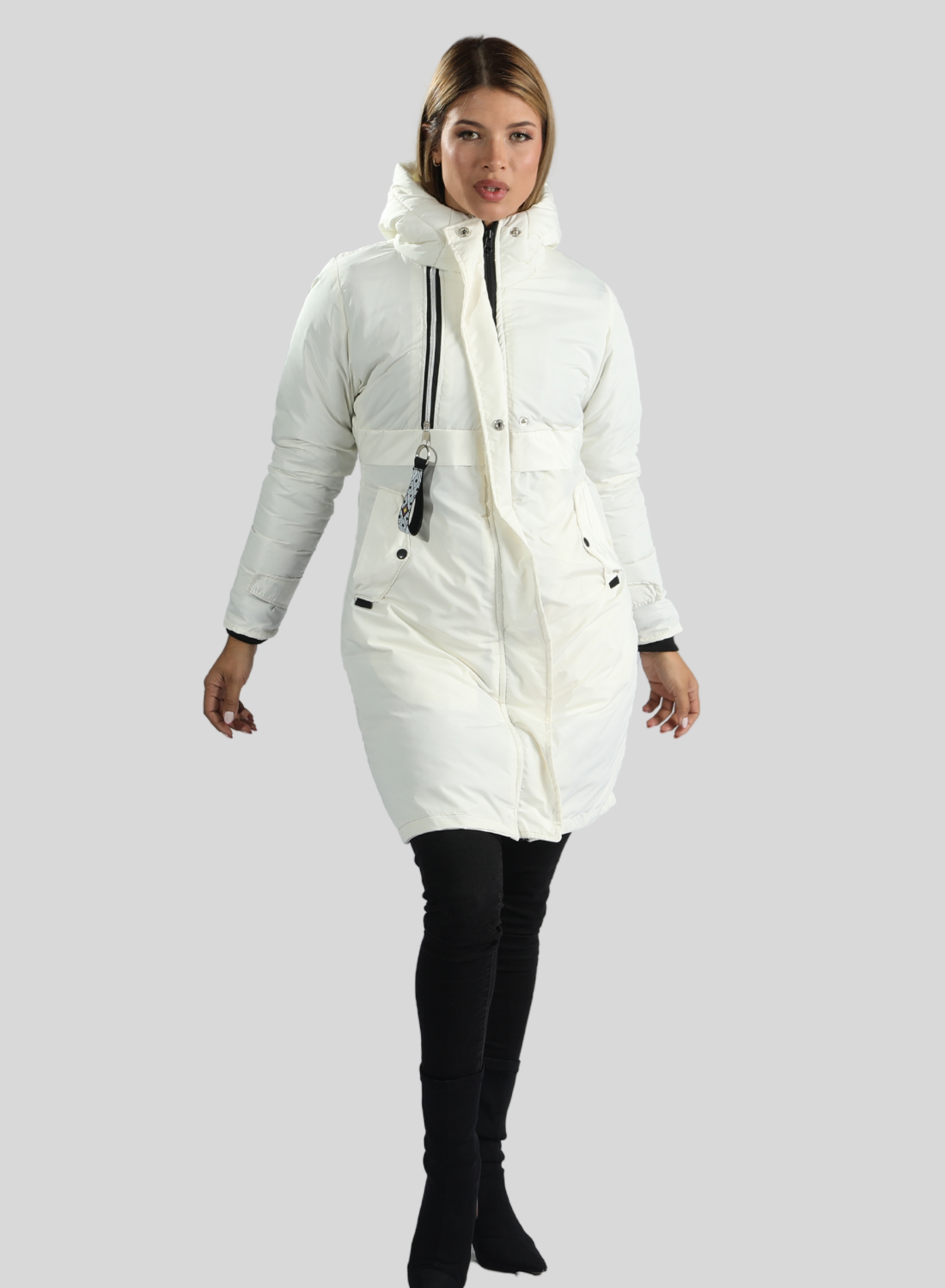 Parka Larga Reversible – Sofisticación y Confort