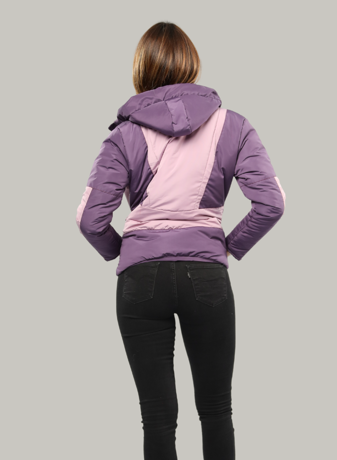 CHAQUETA MOSCU BICOLOR