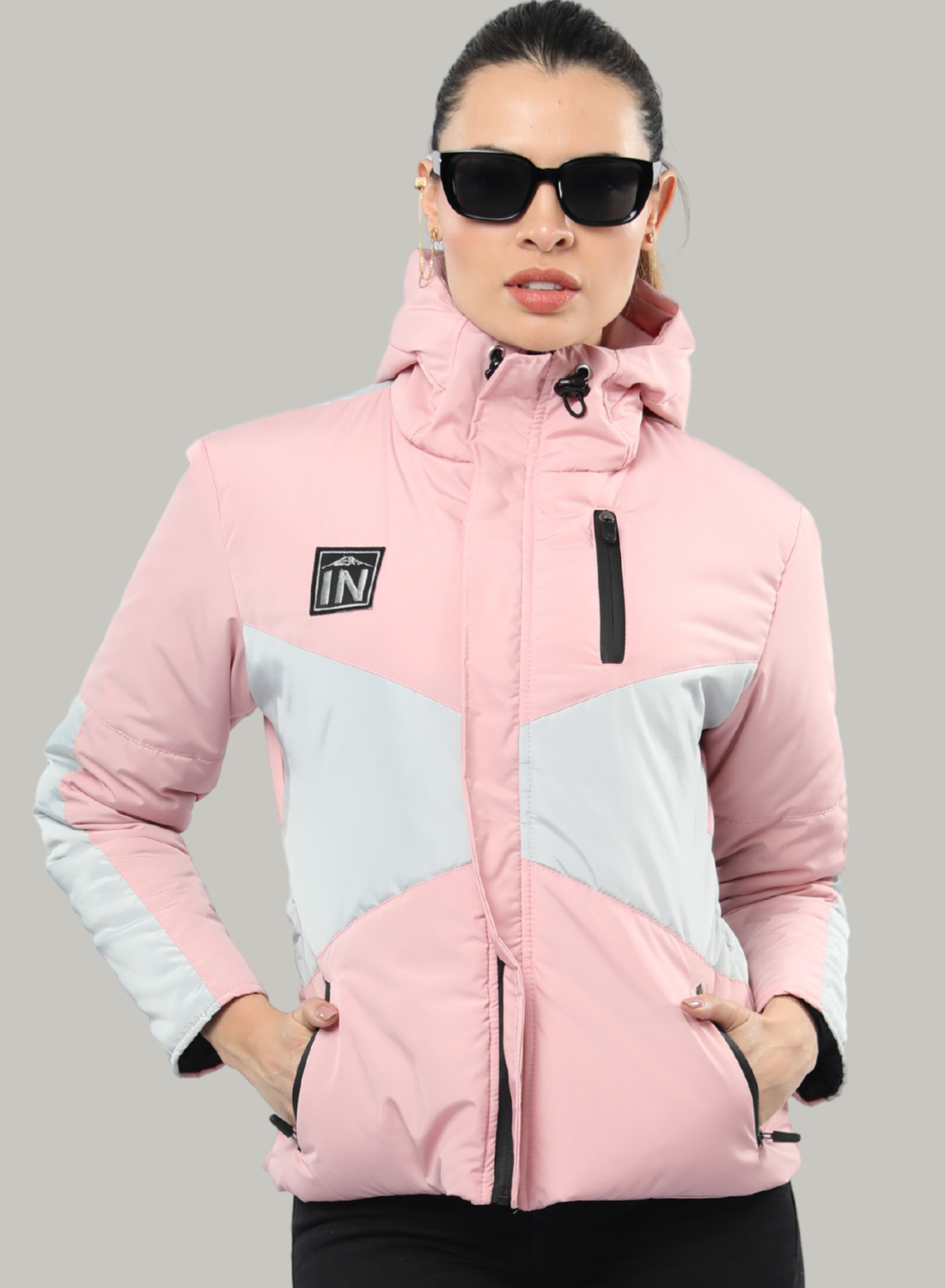 CHAQUETA MOSCU BICOLOR