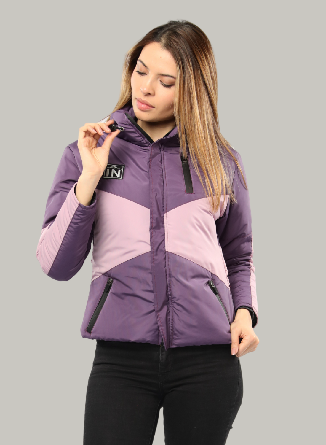 CHAQUETA MOSCU BICOLOR