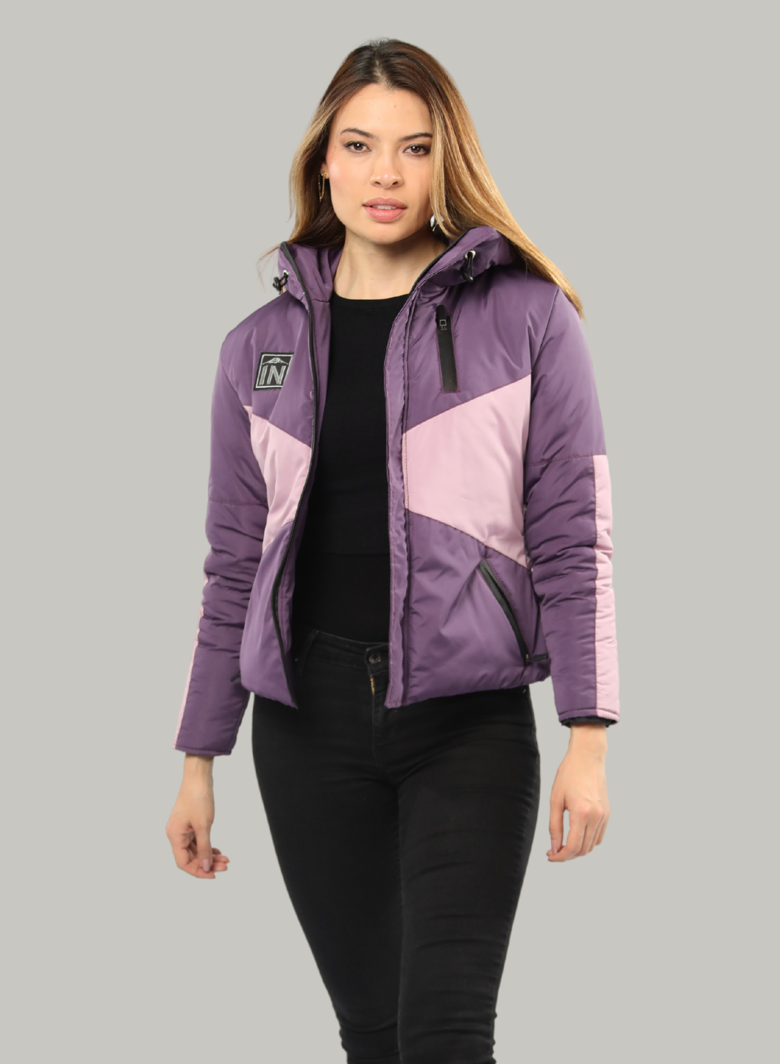 CHAQUETA MOSCU BICOLOR