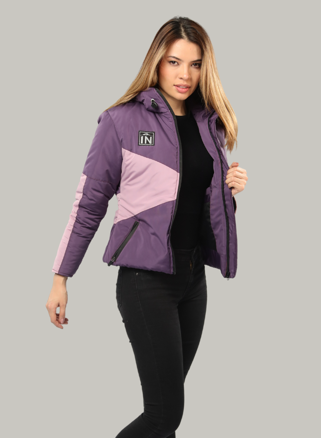 CHAQUETA MOSCU BICOLOR