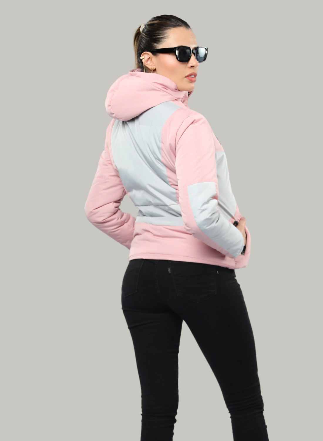 CHAQUETA MOSCU BICOLOR