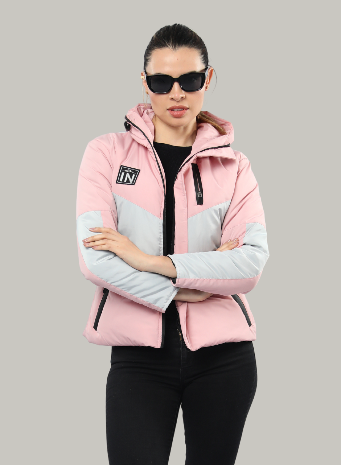 CHAQUETA MOSCU BICOLOR