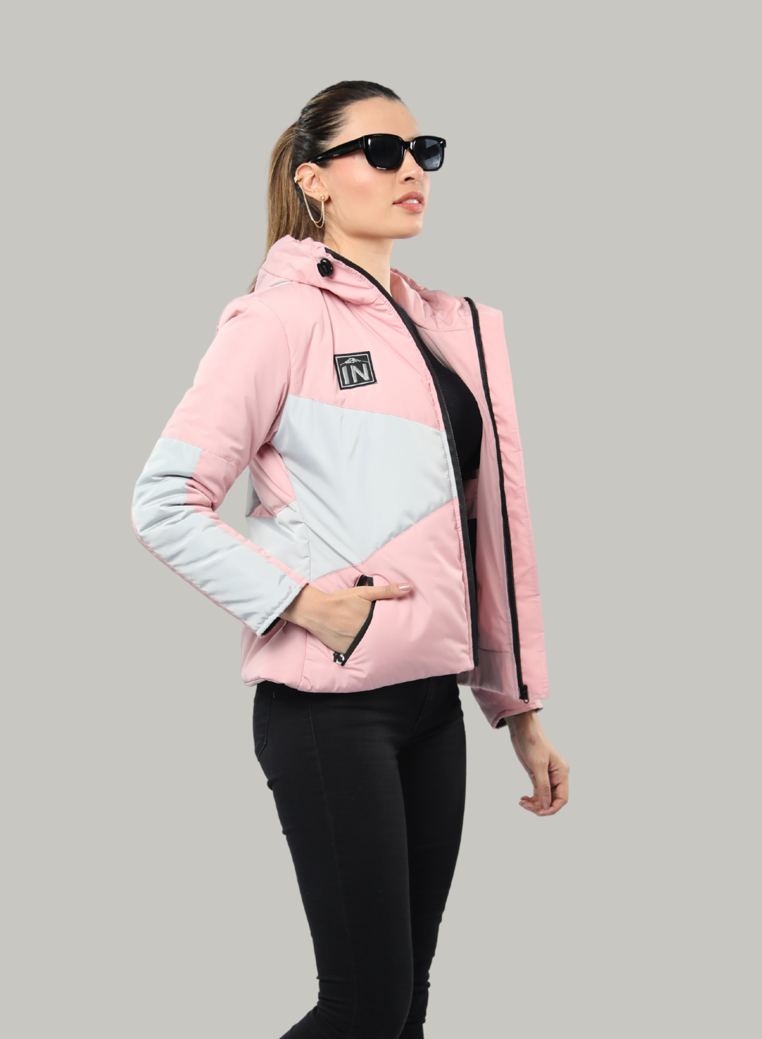 CHAQUETA MOSCU BICOLOR
