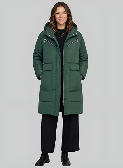Gabán largo semi oversize Titán