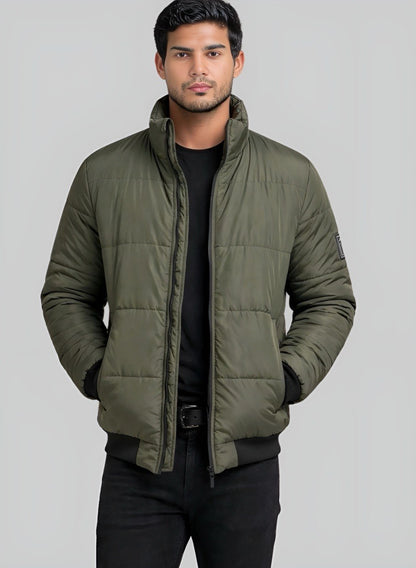 Chaqueta acolchada tipo bomber para hombre INOLVIDABLE