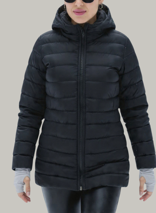 Gabán con guantes Ocultos