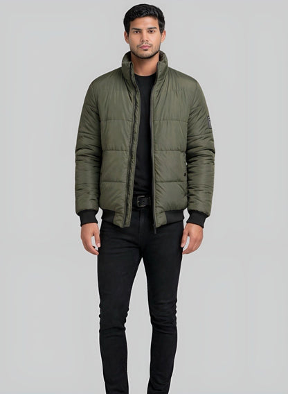 Chaqueta acolchada tipo bomber para hombre INOLVIDABLE