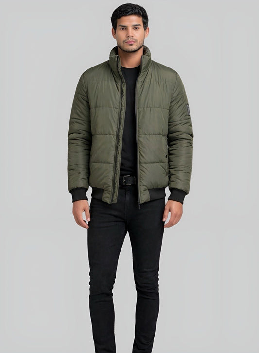 Chaqueta acolchada tipo bomber para hombre INOLVIDABLE