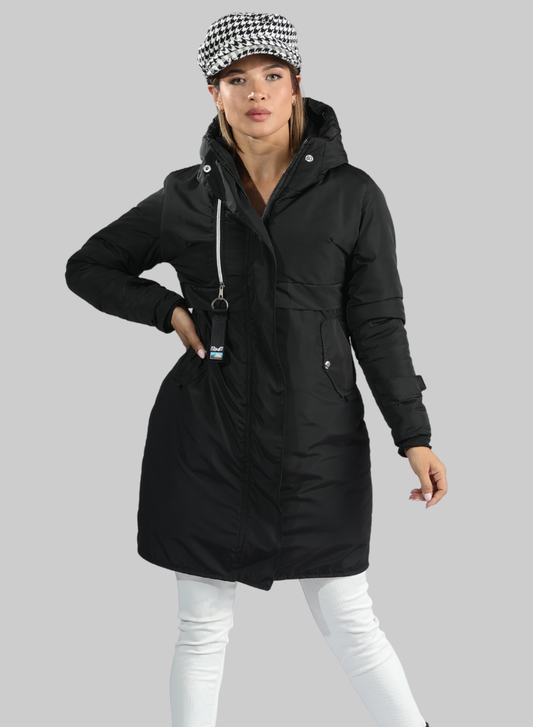 Parka Larga Reversible