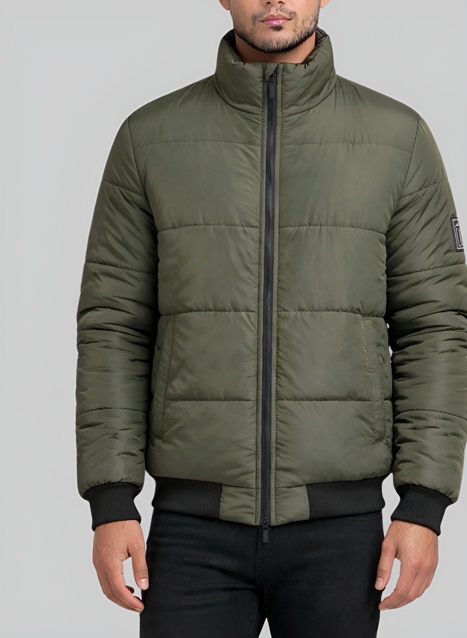 Chaqueta acolchada tipo bomber para hombre INOLVIDABLE