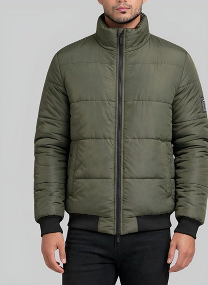 Chaqueta acolchada tipo bomber para hombre INOLVIDABLE