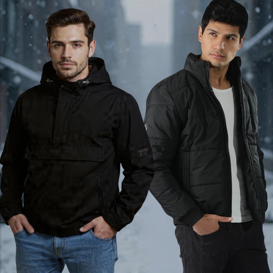 Dúo Legacy (incluye chaqueta topper negra + chaqueta ligth negra )