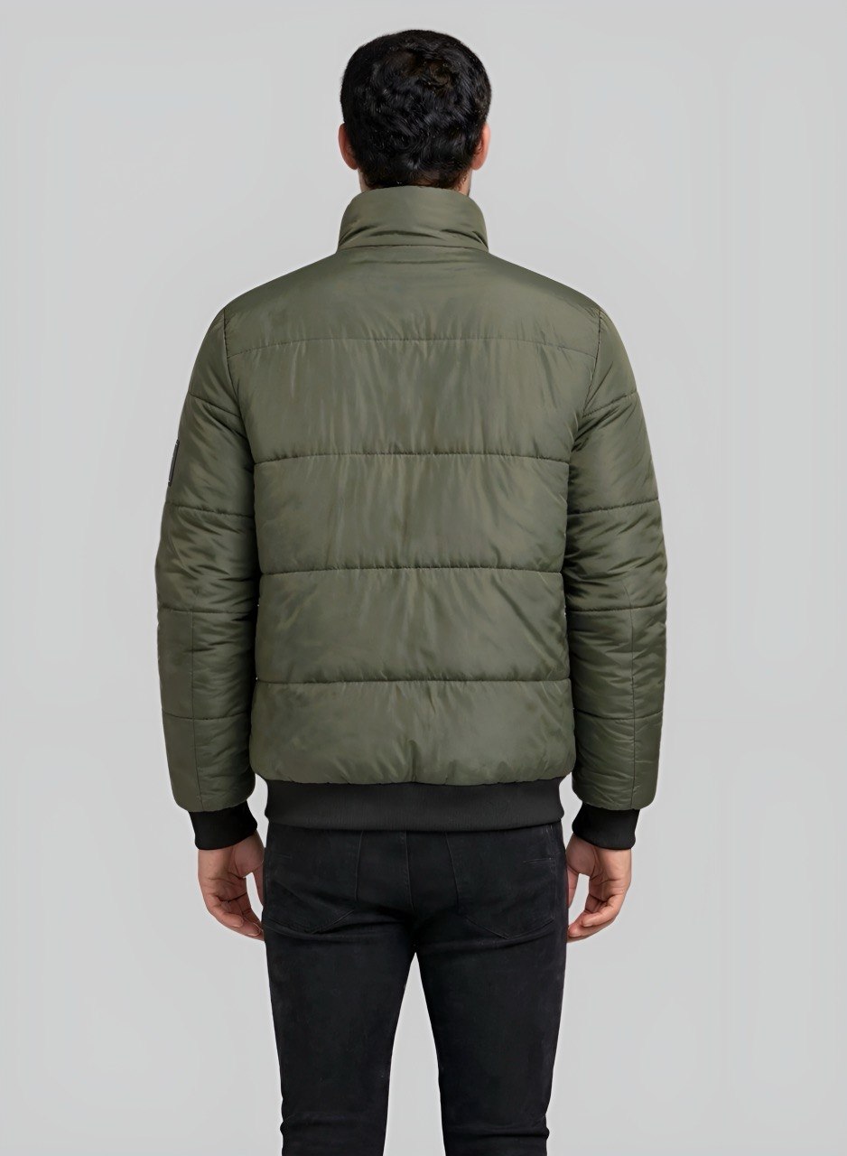 Chaqueta acolchada tipo bomber para hombre INOLVIDABLE