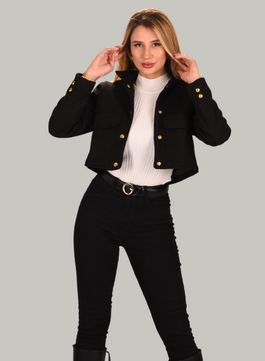 Chaqueta Crop Trendy