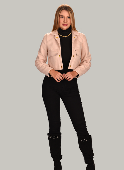 Chaqueta Crop Trendy