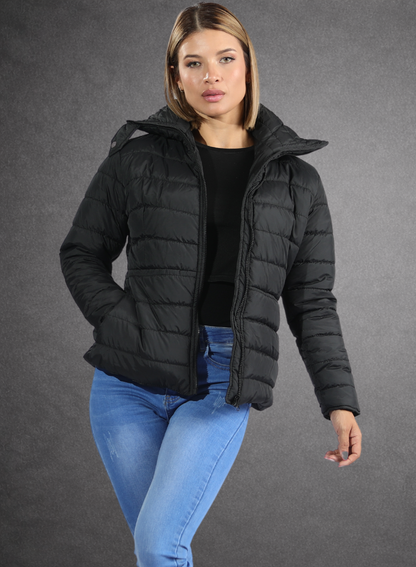 Chaqueta cuello alto