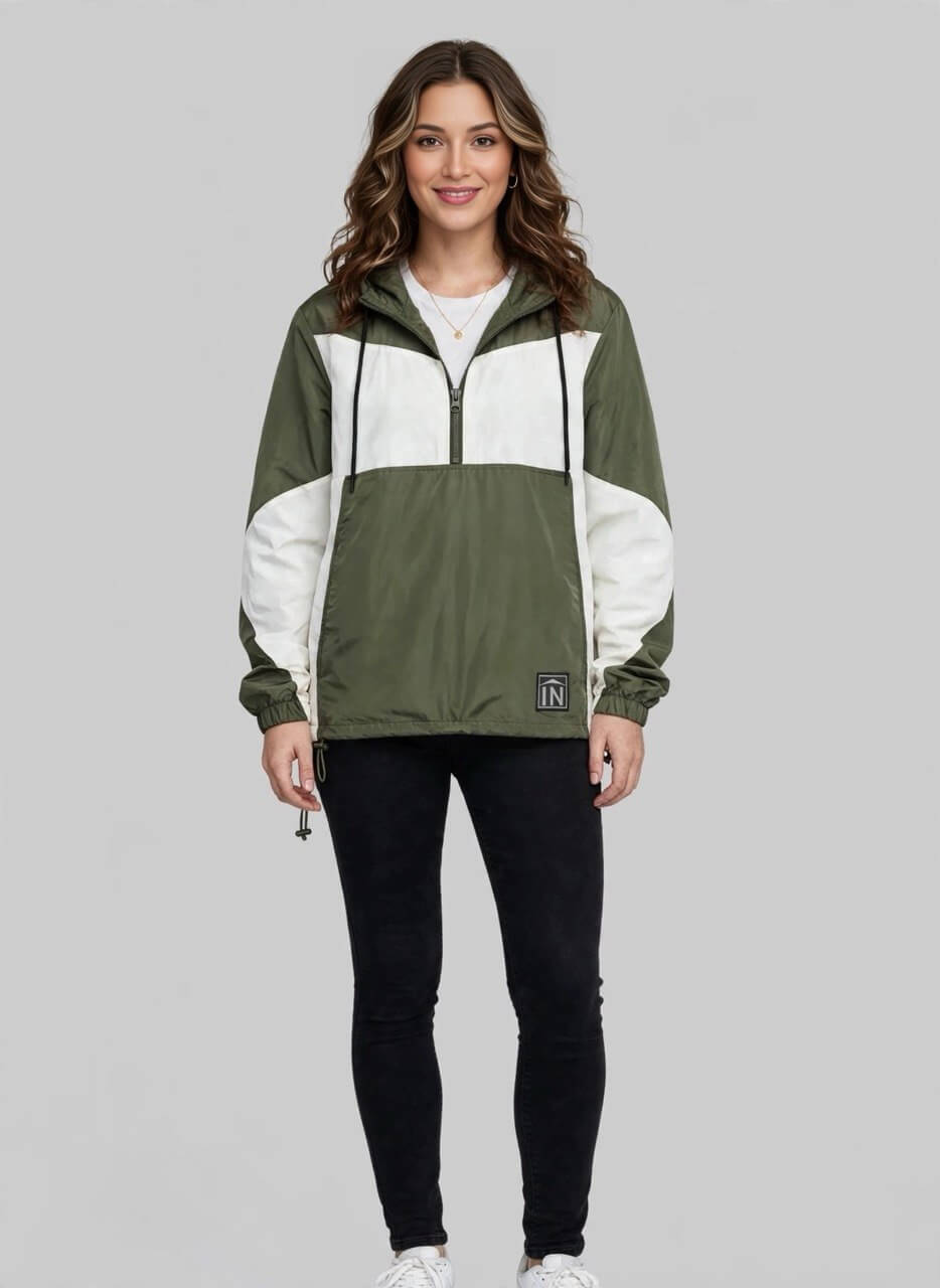 Chaqueta deportiva bicolor para mujer vertigo INOLVIDABLE