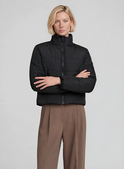 CHAQUETA CORTA SEMI OVERSIZE