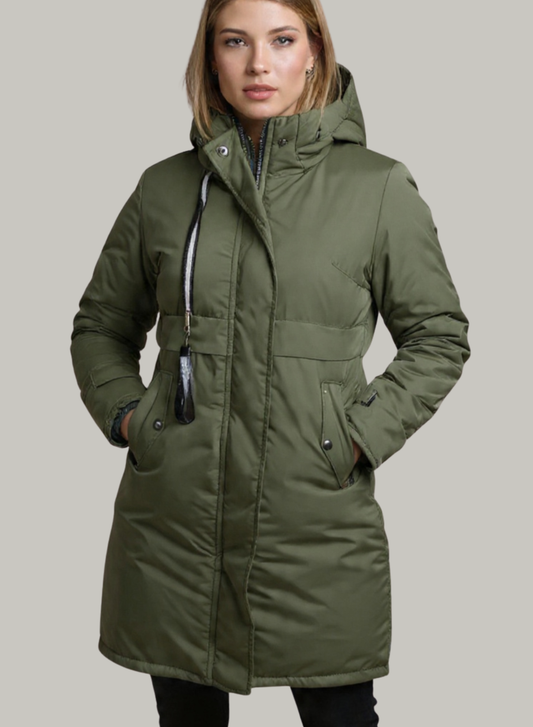 Parka Larga Reversible