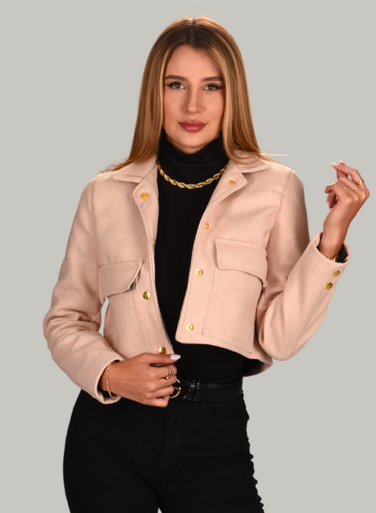 Chaqueta Crop Trendy