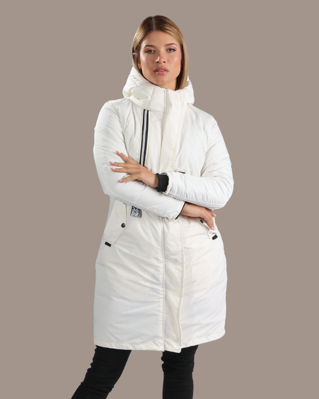 Parka Larga Reversible – Sofisticación y Confort