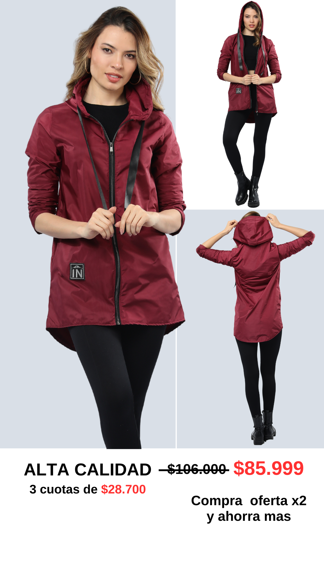 Capa Impermeable Ultraligera – Diseño Exclusivo