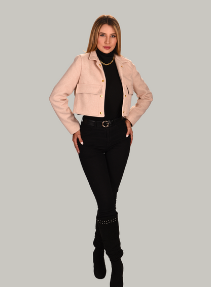 Chaqueta Crop Trendy