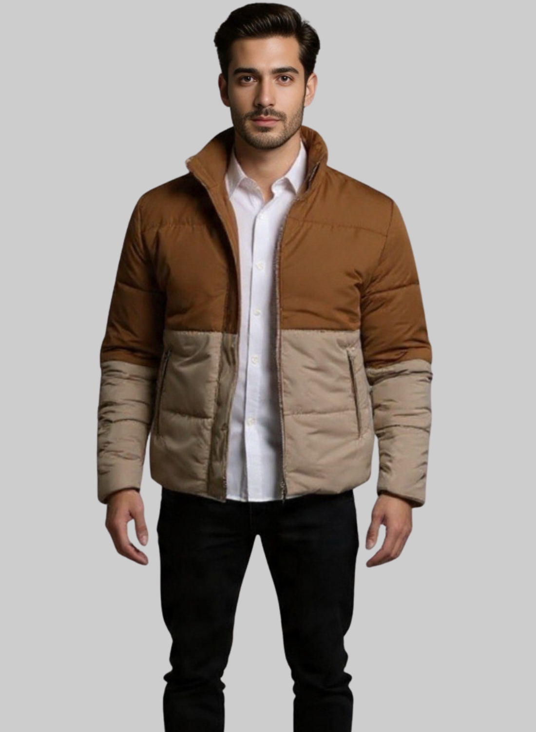 Chaqueta Bicolor Hombre