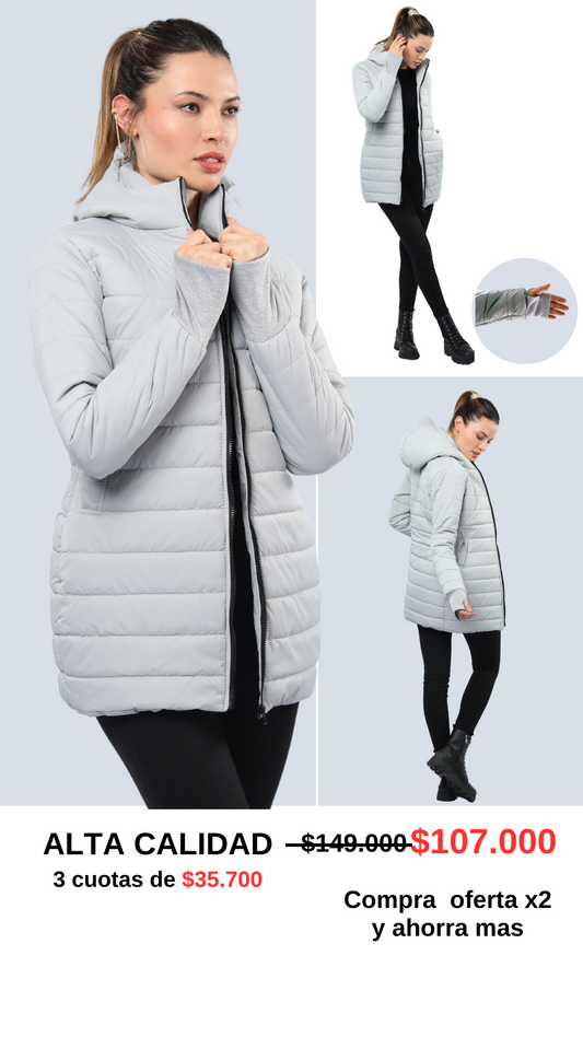 Gabán Ultra Confort – Impermeable y con Guantes Ocultos