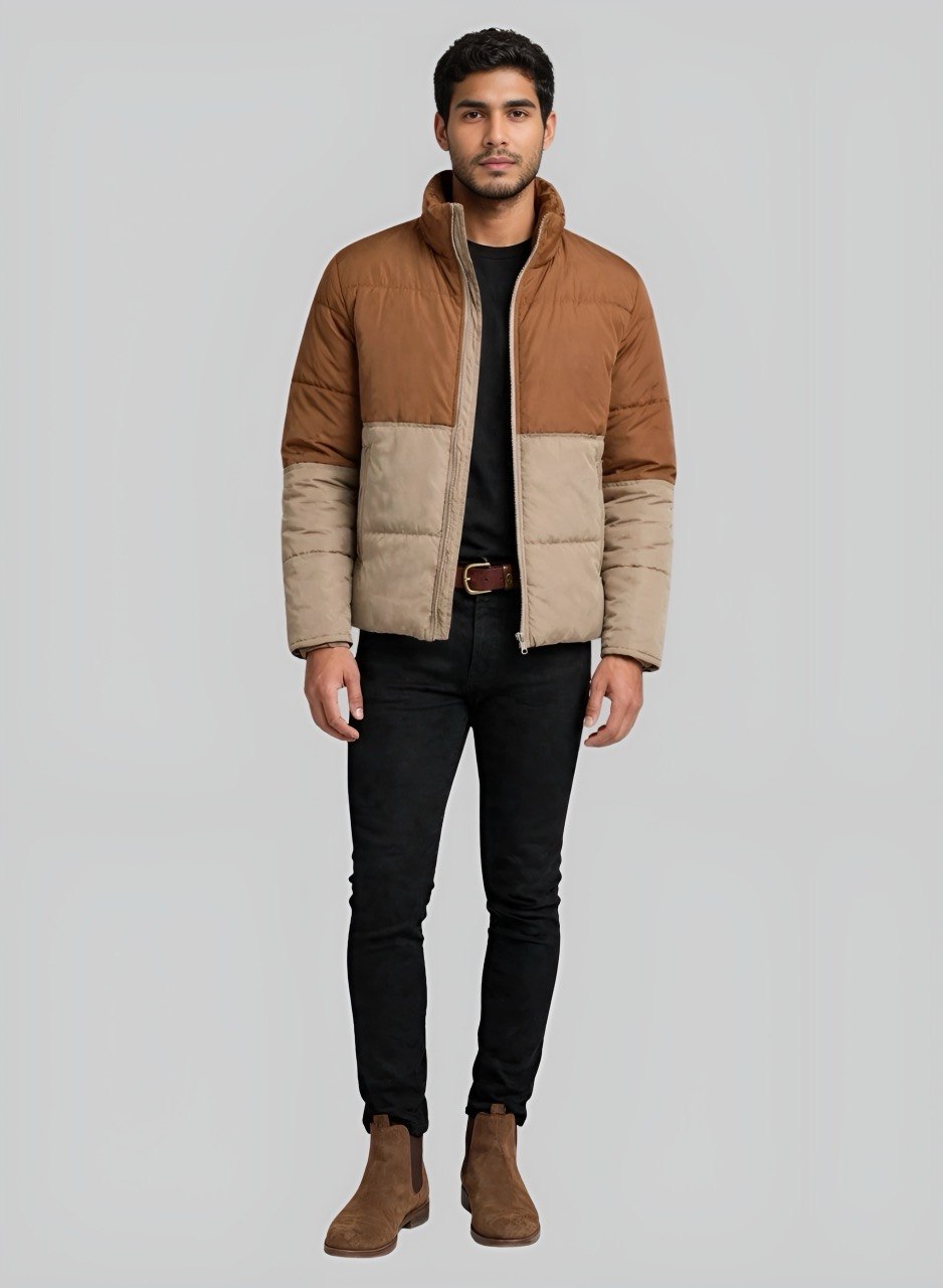 Chaqueta acolchada bicolor para hombre Canada INOLVIDABLE