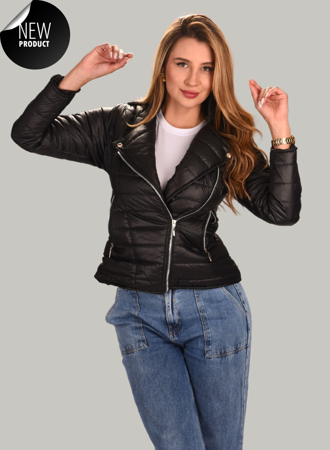 Chaqueta Biker